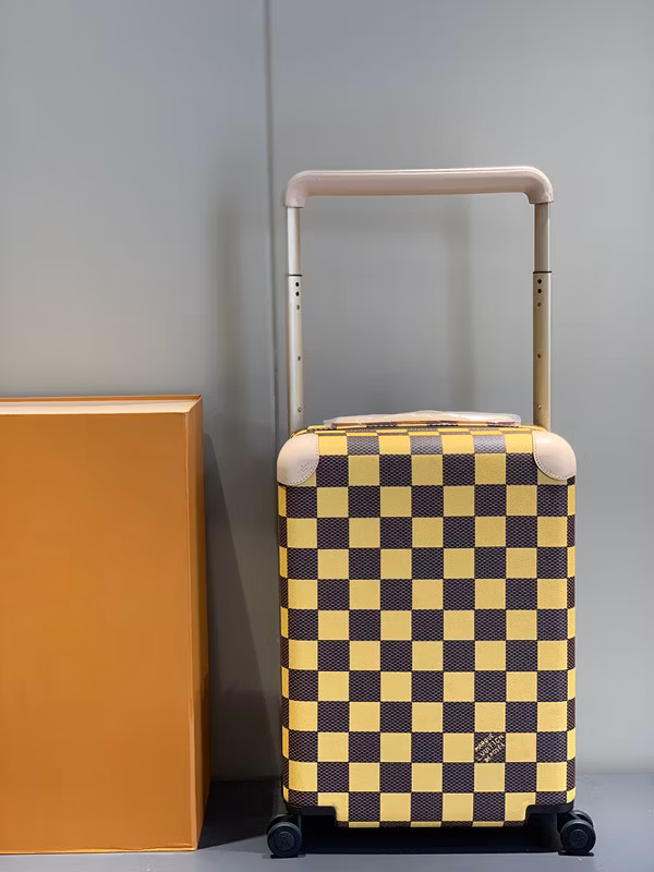 High Quality Designer Aluminum Horizon Lattice Trolley Case Carrying Case All Aluminum