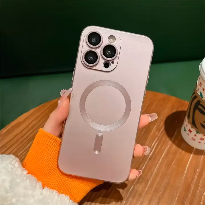 Unique Metal Bumper Case for iPhone Series Magnet Case for iPhone