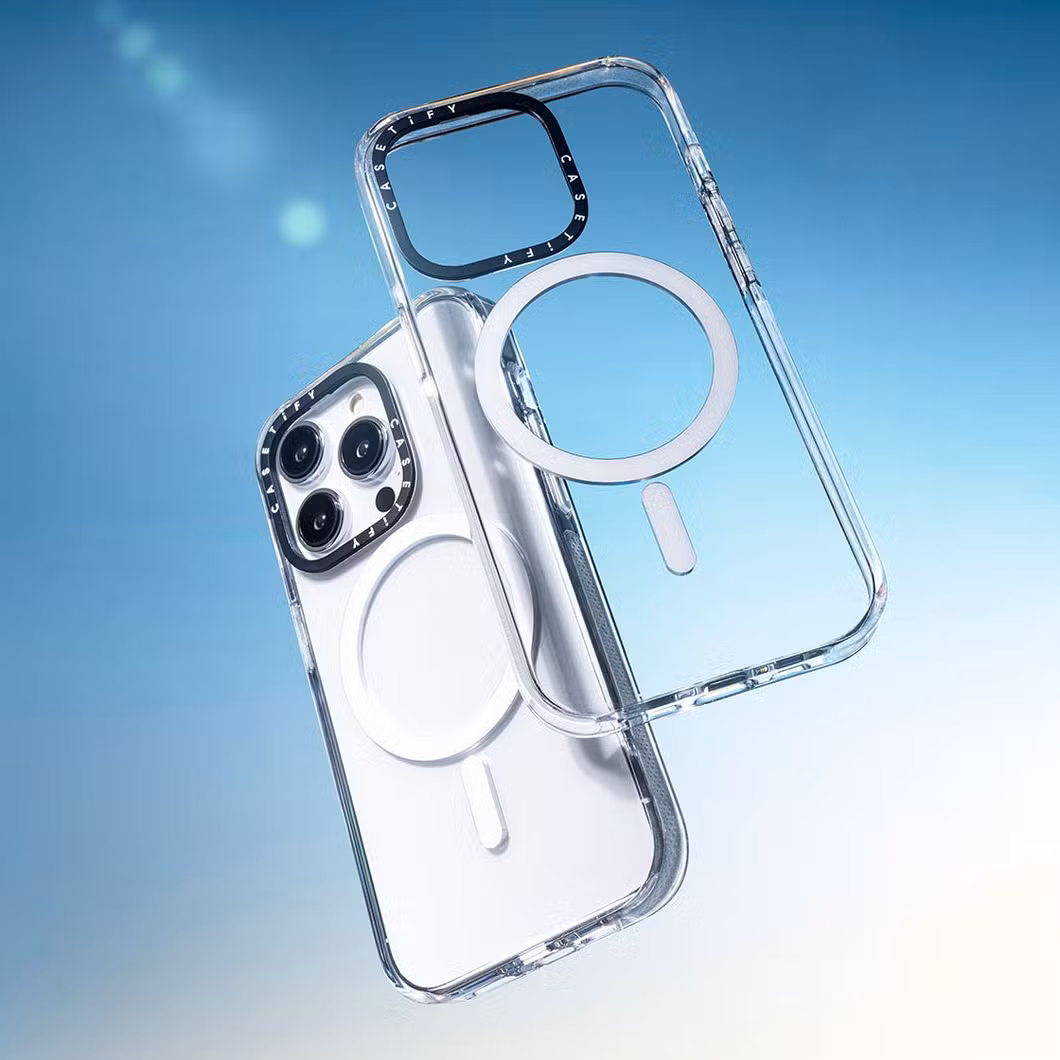 1: 1 Designer Leather Canker Tanker I-Phone-15-PRO 16 Strong Adsorption Mag-Safe Clear Phone Case Suitable for All I Phone Series Magnetic Accessories Bayer