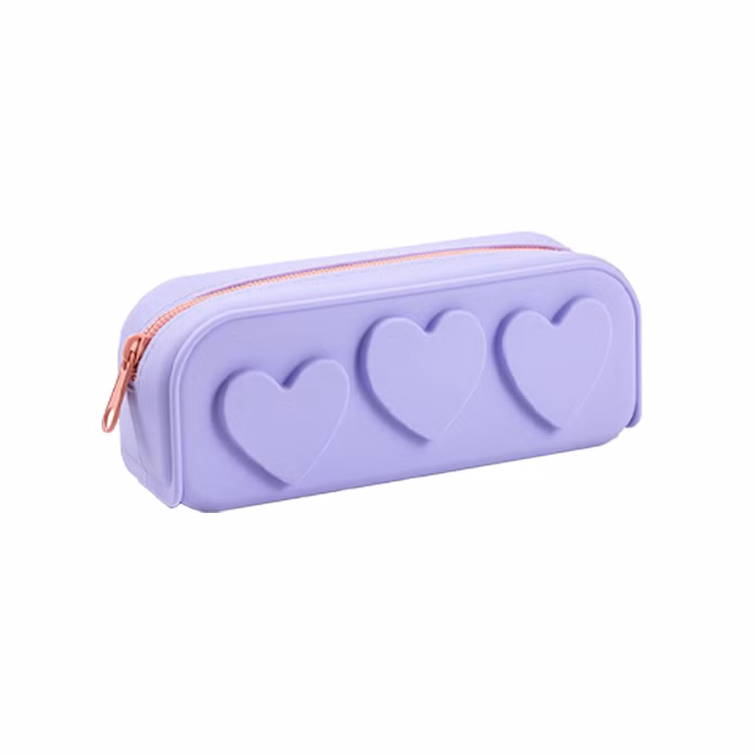 Silicone Pencil Case Soft Pencil Pouch Durable Pencil Bag
