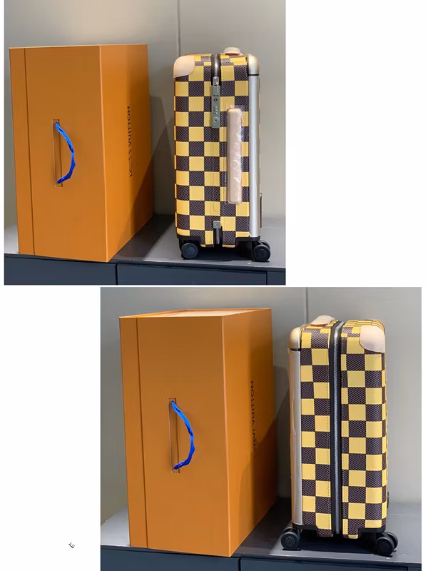 High Quality Designer Aluminum Horizon Lattice Trolley Case Carrying Case All Aluminum