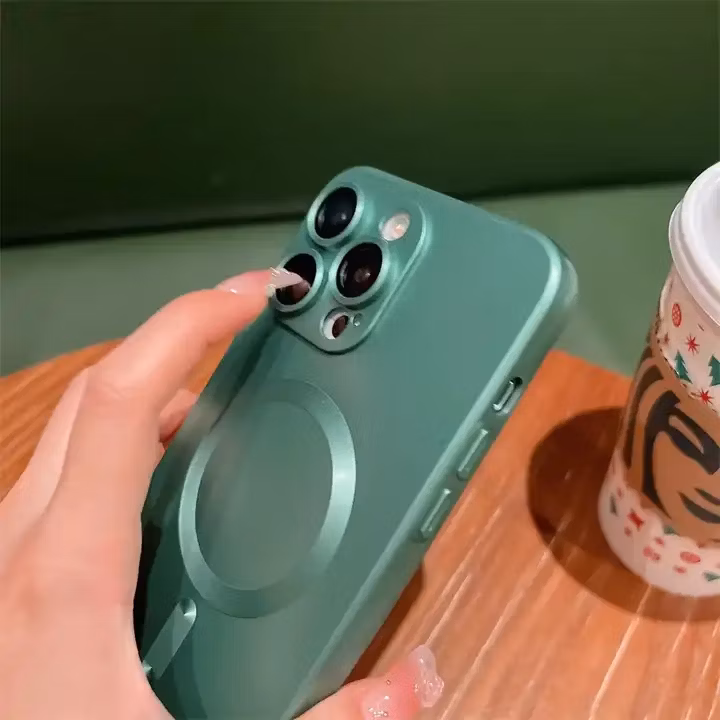 Unique Metal Bumper Case for iPhone Series Magnet Case for iPhone