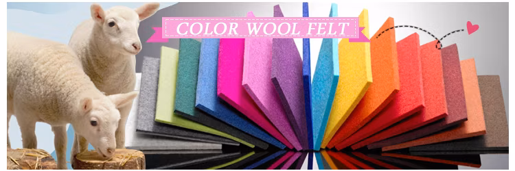A4 Felt File Bags Decorative Felt Folder Case with Snap Closure