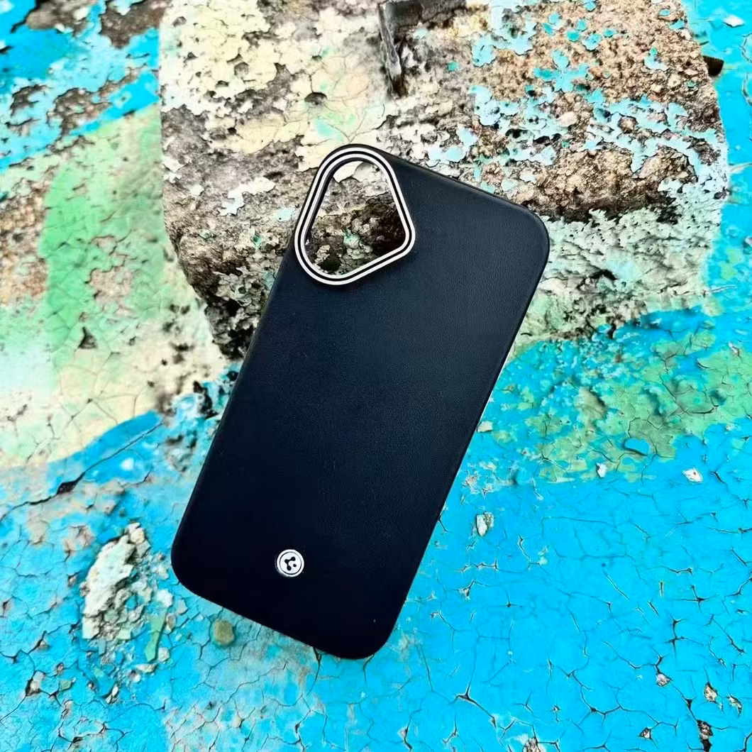 Factory Wholesale for iPhone 16 Spige Enzo Business Leather Case
