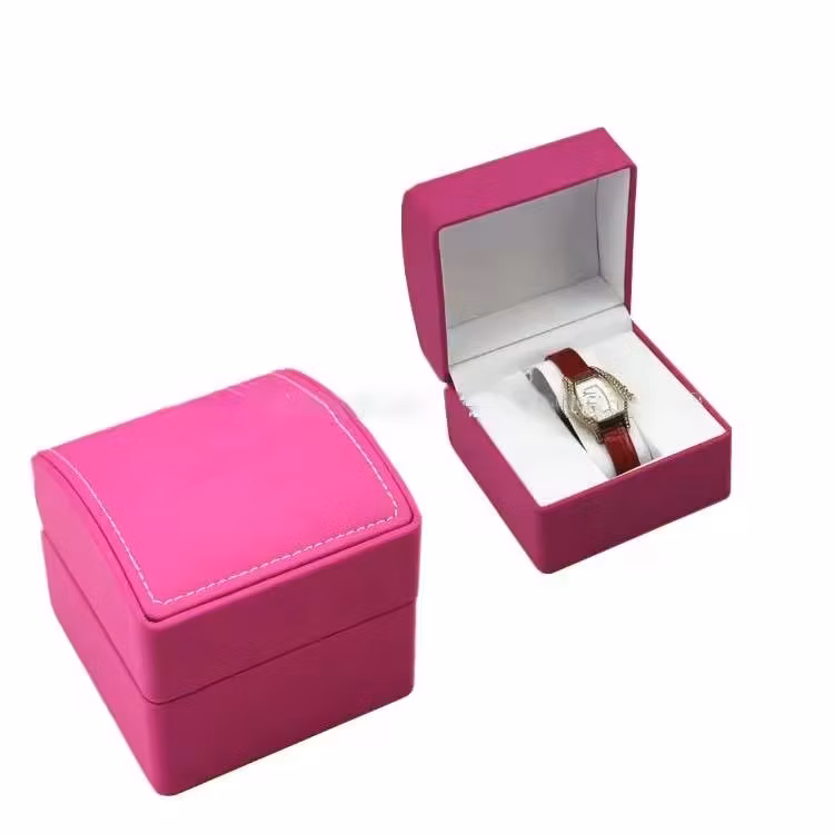 Custom Leather Watch Box Elegant Exquisite Gift Packaging Case for Watches