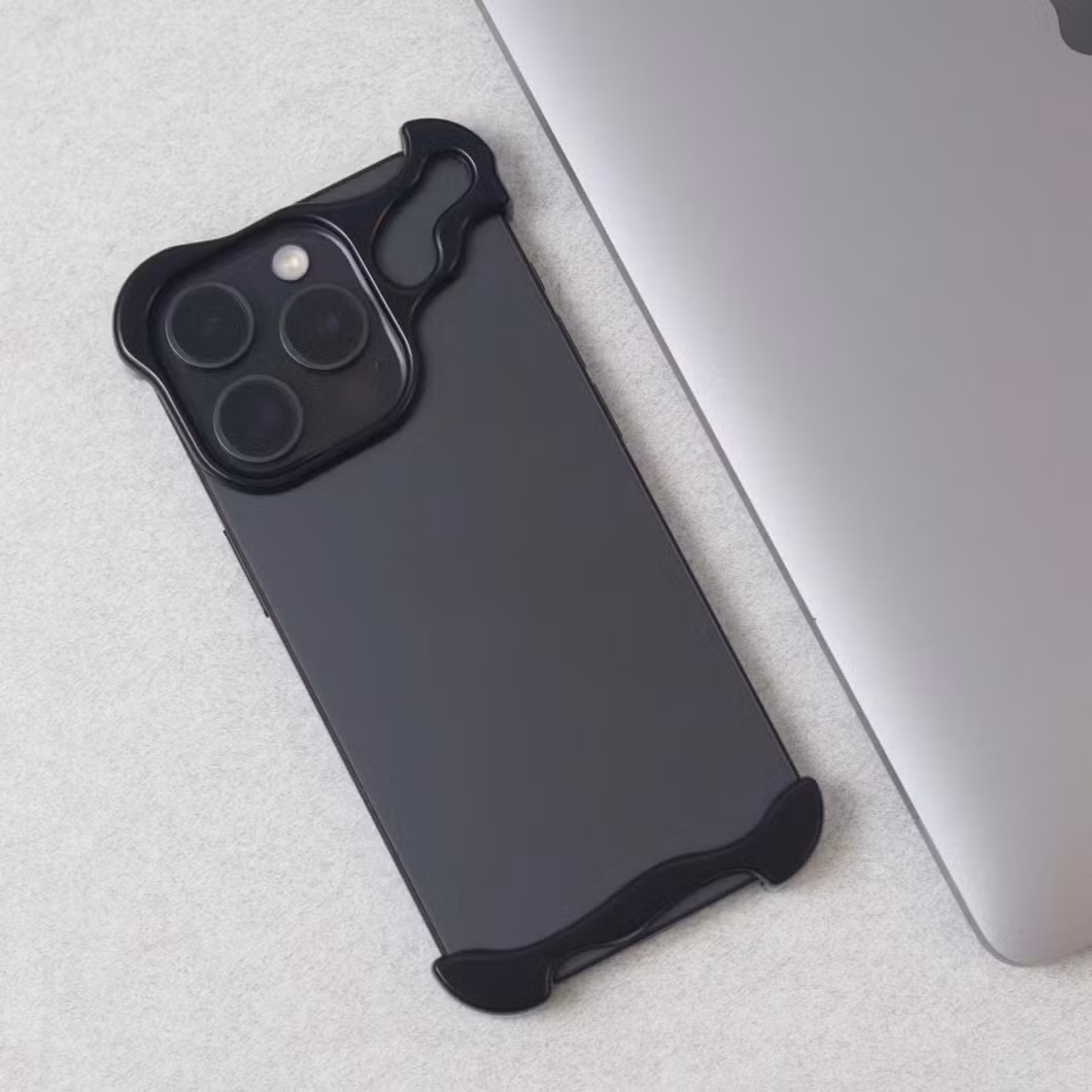 Factory Wholesale Cool Fashion Designer Slim Border Metal Case for iPhone 13 14 15 PRO Max