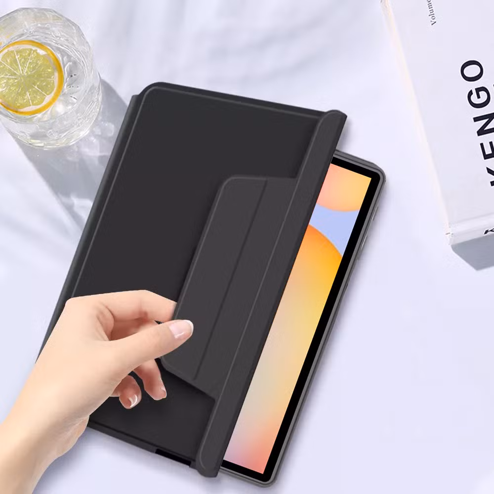 Bluetooth Keyboard Case for Samsung Galaxy Tab S6 Lite 2022 Touchpad Keyboard Leather Case