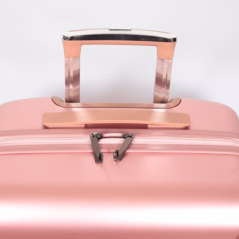 Fancy Blue Black Navy Gold Color Trolley Travel Luggage Case