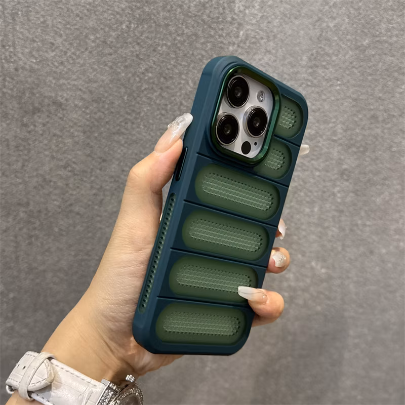 Mesh Heat Dissipation for Iph0ne Phone Case Drop Resistance