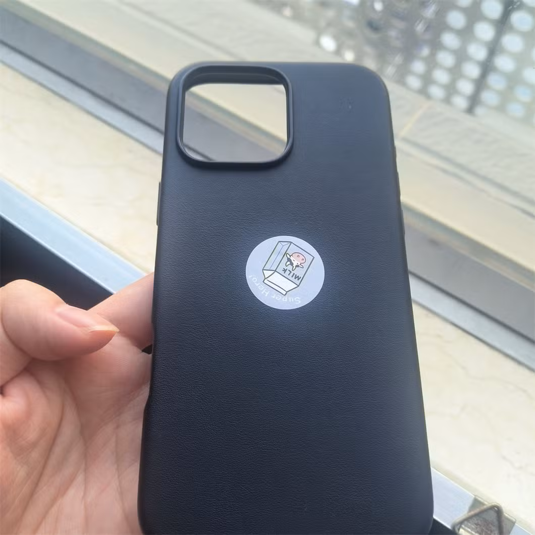 1: 1 Purple Leather Case for iPhone 16/16 PRO/16 PRO Max/16 Plus Has Animation