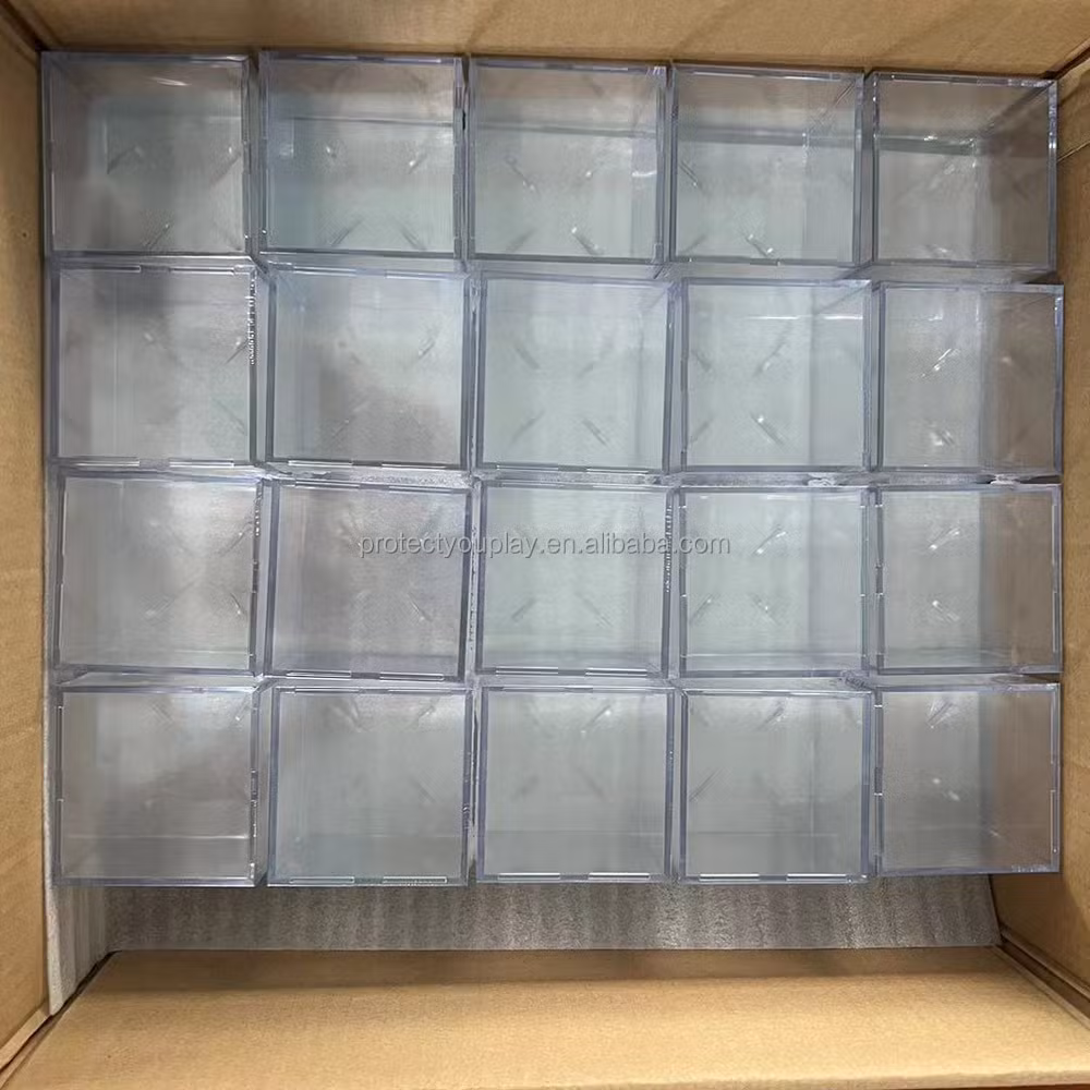 Baseball Bat Case with Blue Rubber Hexagon End Caps and Clear Tube