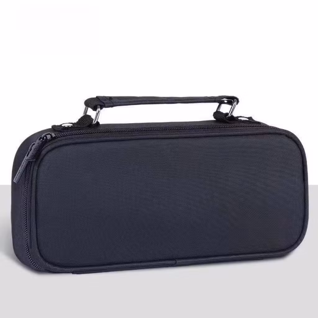 Large Capacity Stationery Storage Pencil Case Waterproof Zipper Pencil Case with Handle