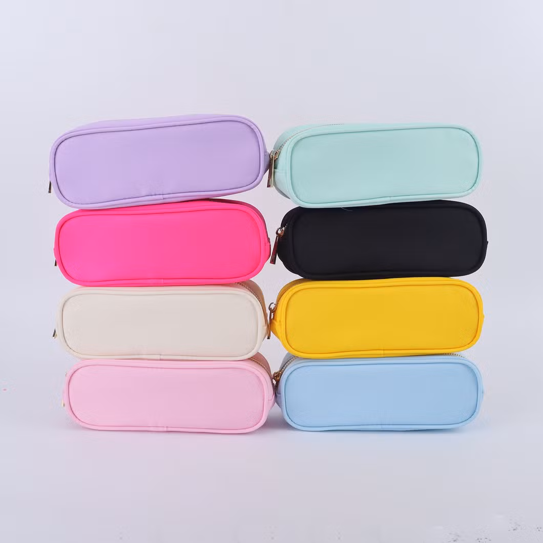 Season Pencil Pouch 7 Colors Waterproof Nylon Pen Bag
