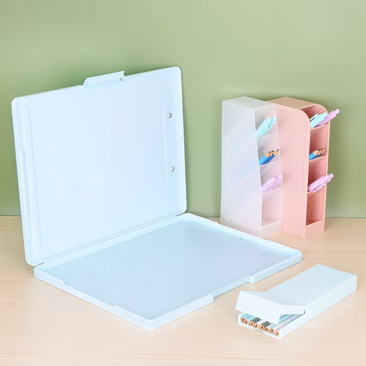 A4 File Box Document Paper Organizers Magazine Organizers Folder Clipboard Storage Case