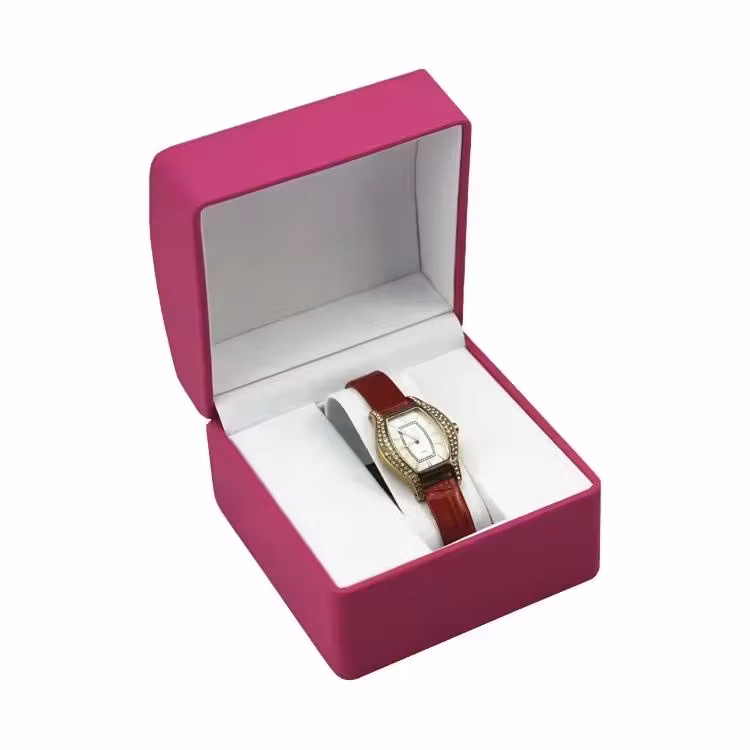Custom Leather Watch Box Elegant Exquisite Gift Packaging Case for Watches