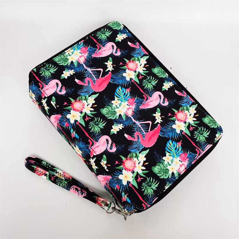 Oxford Cloth Large Capacity Printed Multi-Color Pencil Case Student Stationery Bag 200 Hole Art and Painting Storage Pencil Case