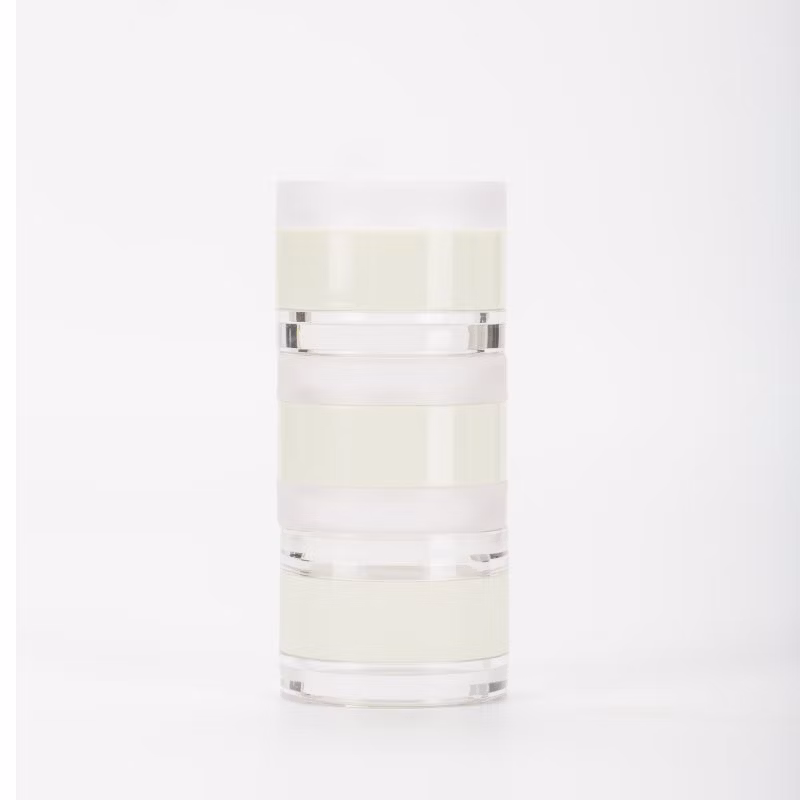 Elegant Frosted Blush Eyeshadow Case for Wholesale Packaging