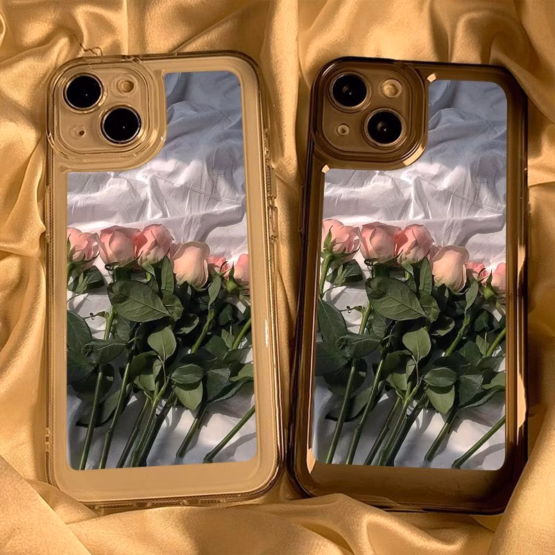 Early Spring Flower Pink Rose for Hone Case Apple