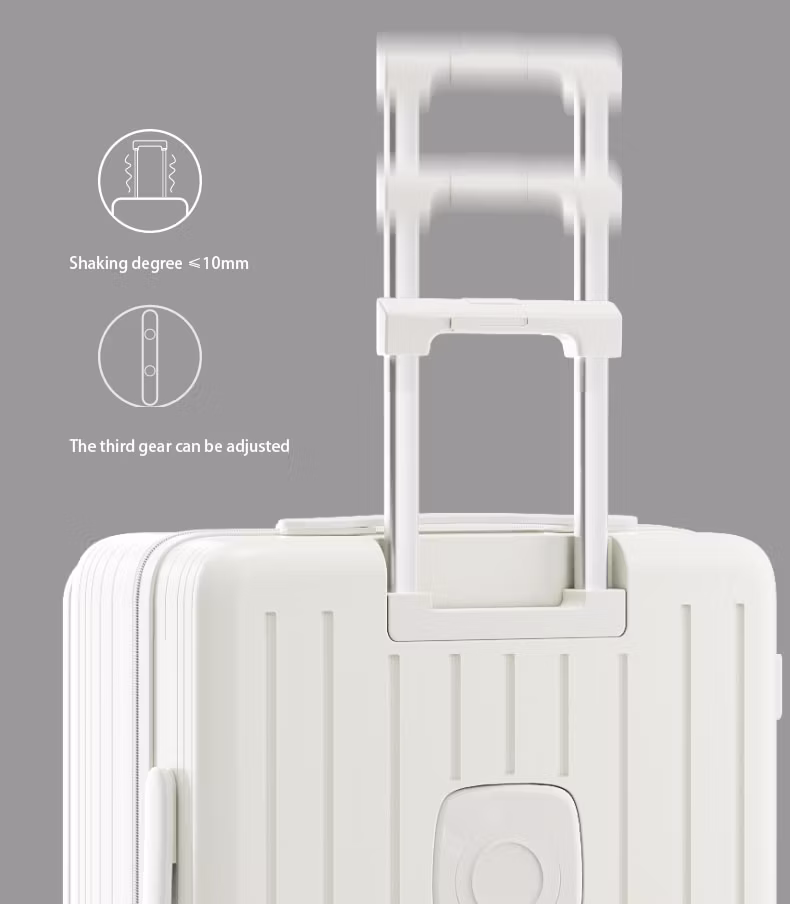 Multi-Functional Front Opening USB Charging Port and Mobile Phone Standing 26′′ Large Capacity Suitcase