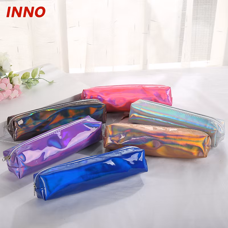 Factory Direct Selling Inno Brand R064# Large Capacity Pencil Case Korean Unisex Stationery Storage Bag Eco-Friendly