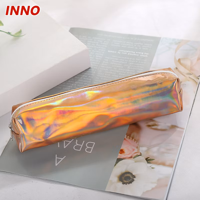 Factory Direct Selling Inno Brand R064# Large Capacity Pencil Case Korean Unisex Stationery Storage Bag Eco-Friendly
