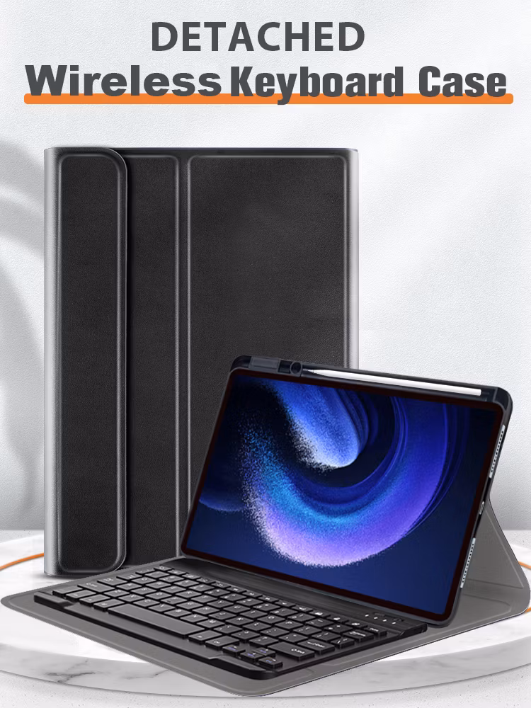 Wireless Keyboard Tablet Leather Case for Xiaomi Pad 6 6PRO 11inch