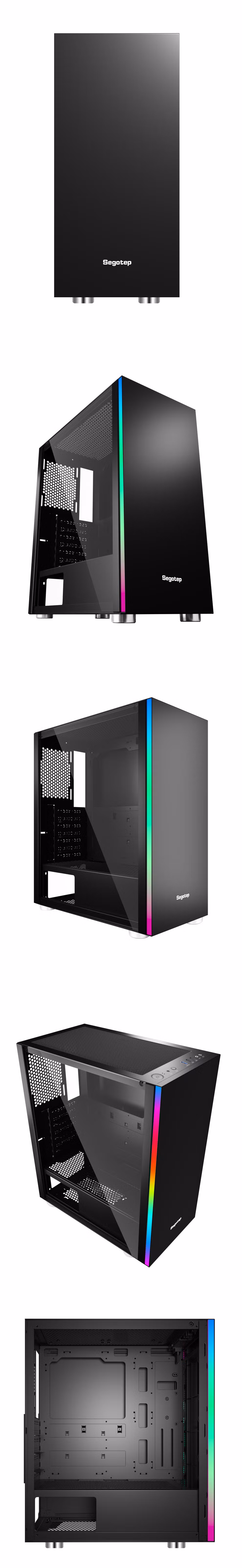 E-ATX DIY OEM Elegant Design Mex Segotep Esports Gaming Case