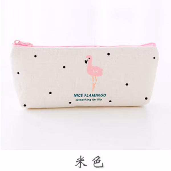 Hot Stationery PU Zipper Fashion Triangle Pencil Bag Pencil Case for School