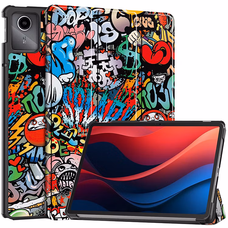 Custom Printing PU Leather Folio Stand Tablet Case for Lenovo Xiaoxin Pad 2024 11 Inch/Lenovo Tab M11 2023