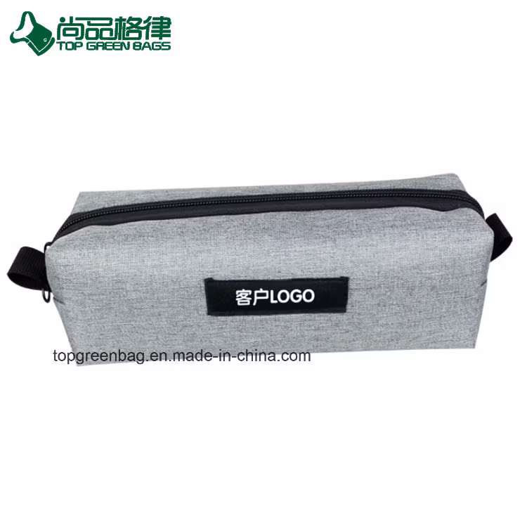 Custom Zipper Polyester Pen Pencil Bag