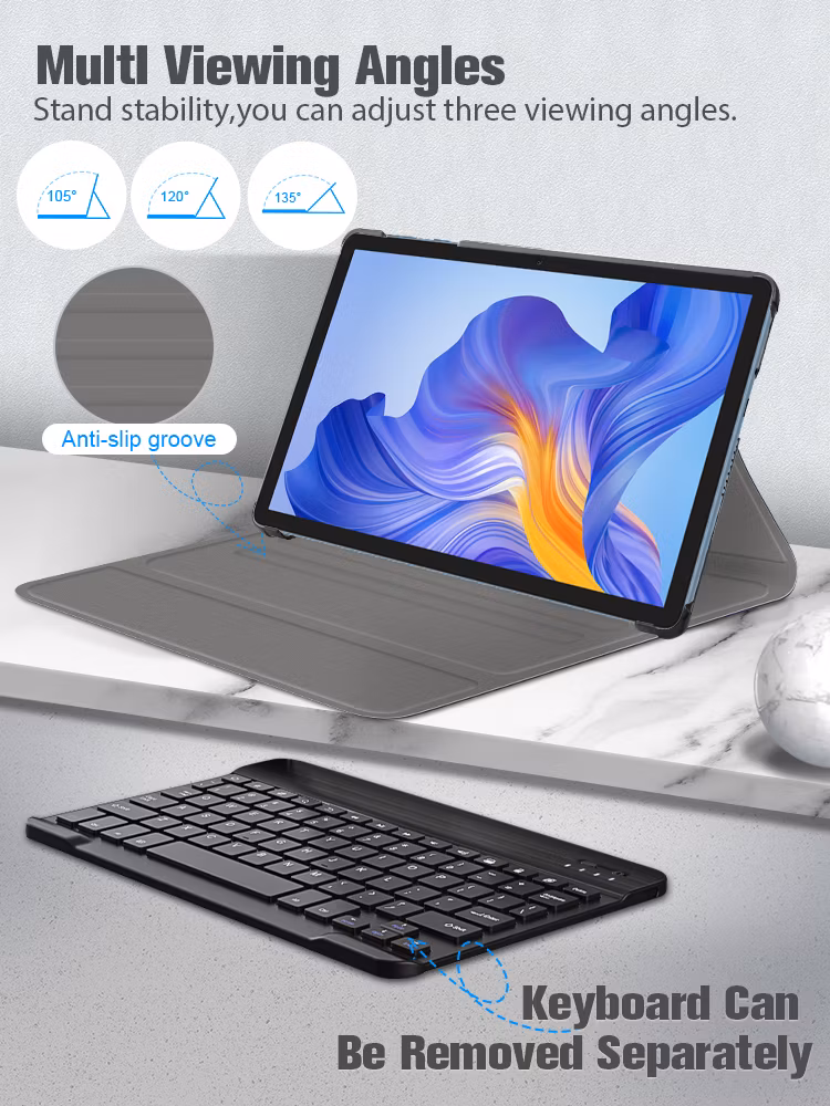 Bluetooth Keyboard Case for Honor Pad X8 Tablet Case Cover Factory Wholesales
