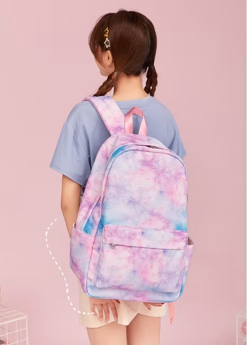 2 in 1 Lightweight Lunch Box Set Water-Resistant Comfortable Unicorn Kids Bookbag School Bag