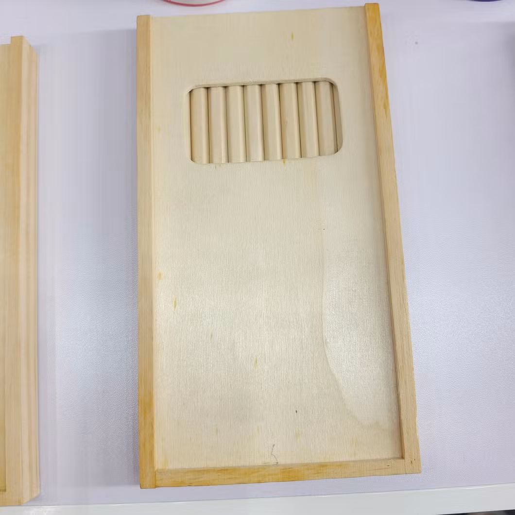 Eco-Friendly 3PCS Stationery Set with Ruler Pencil Case Wood Pencil