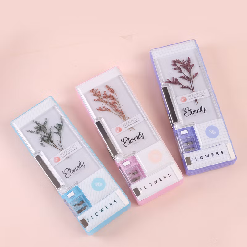 Flowers Pattern Cute Primary School Student Stationery Pencil Case