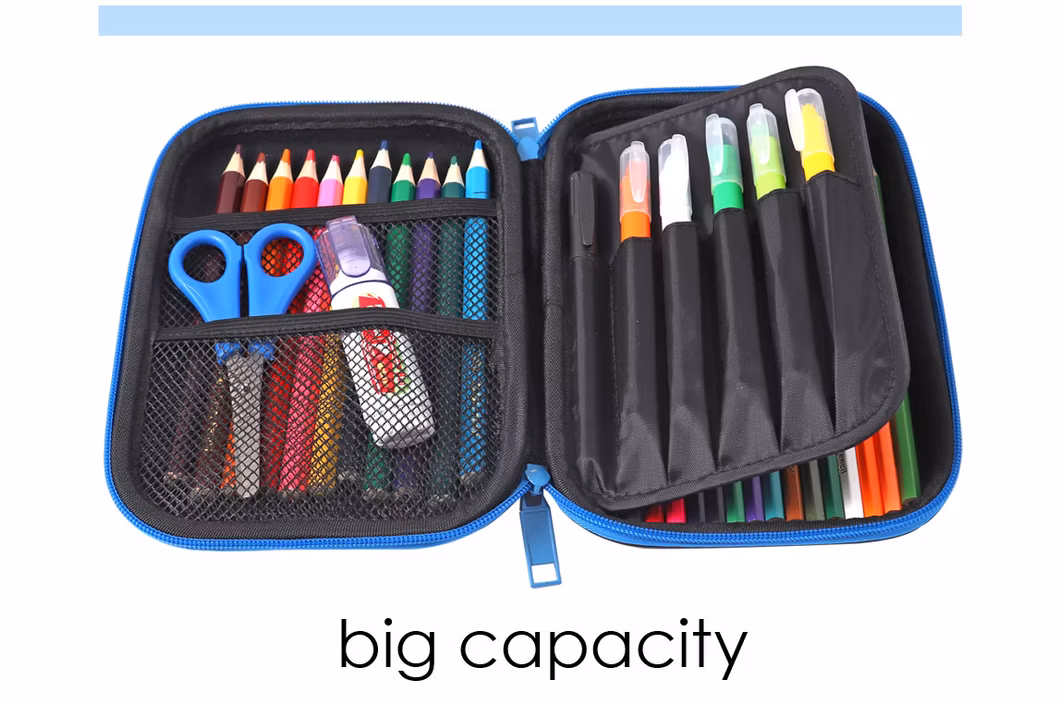 Foska High Quality Cartoon Dinosaur Animal Big Capacity Student Pencil Bag