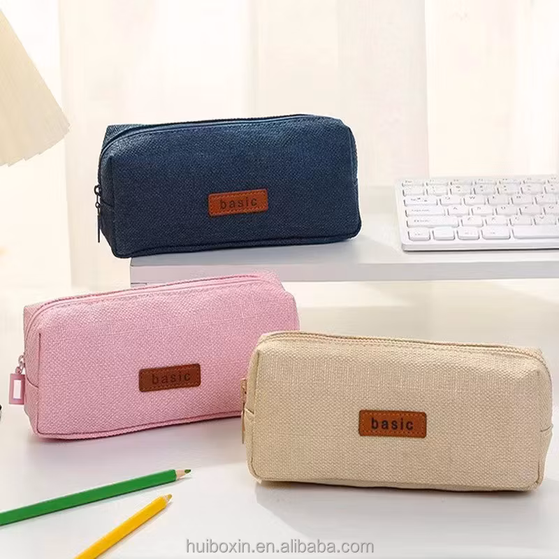 Cute Pencil Case for Girls Boys Large Capacity Cute Washable Pen