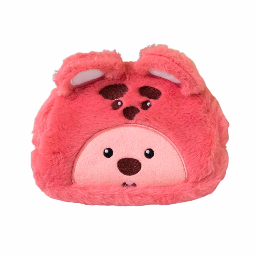 Custom Design Pattern Pattern Cute Girl Fancy Plush Pencil Bags