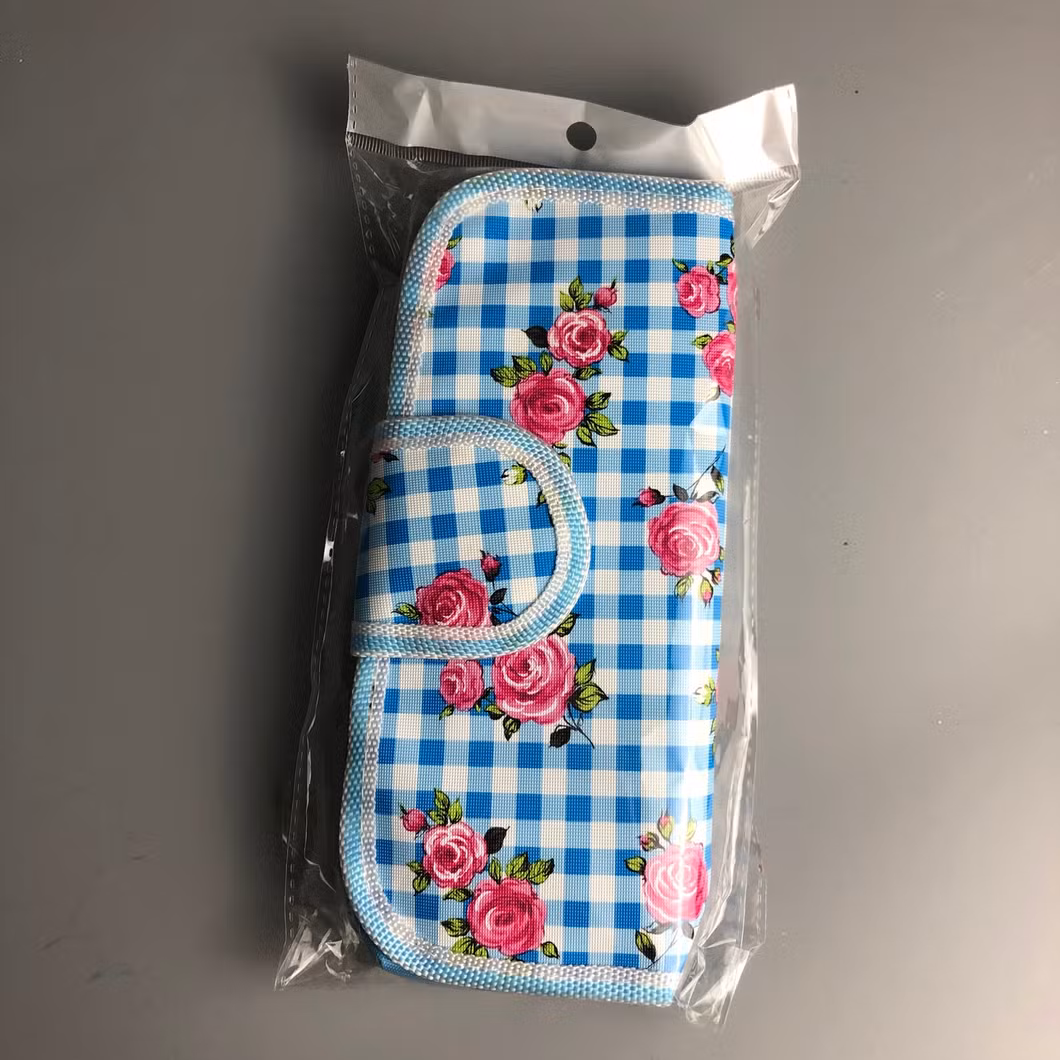 Hot Selling Flower Multifunctional Oxford Cloth Pencil Box for Girls