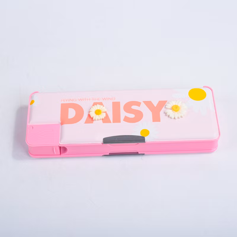 Daisy Flower Cute Cartoon Large Capacity Stationery Pencil Case