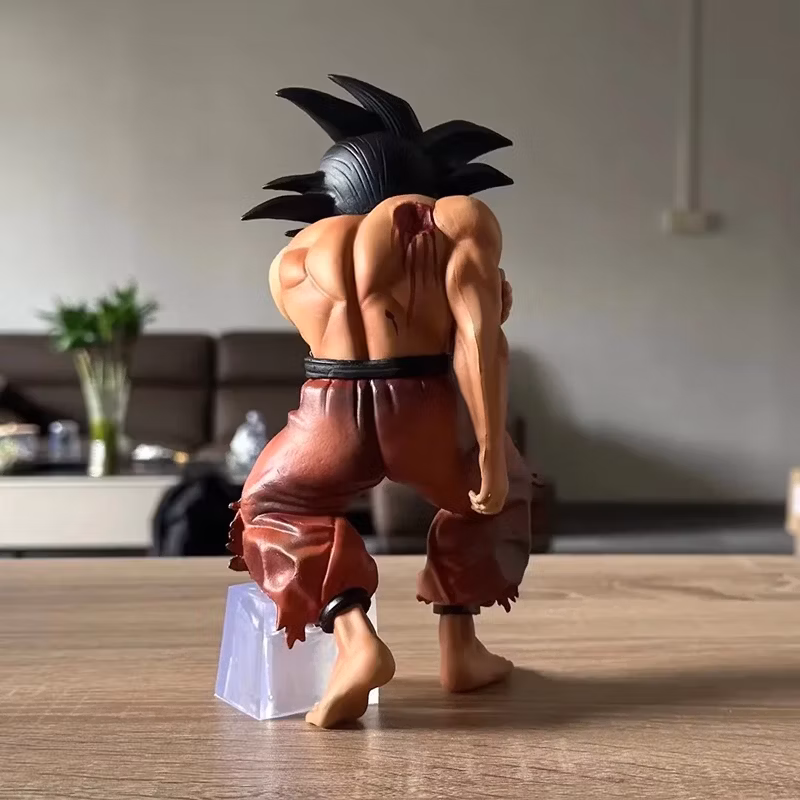 Drgon Ball Z Super Saiyan Injured Son Goku War Injured Son Goku Boxed Model Wholesale Anime Figure Cartoon-Character