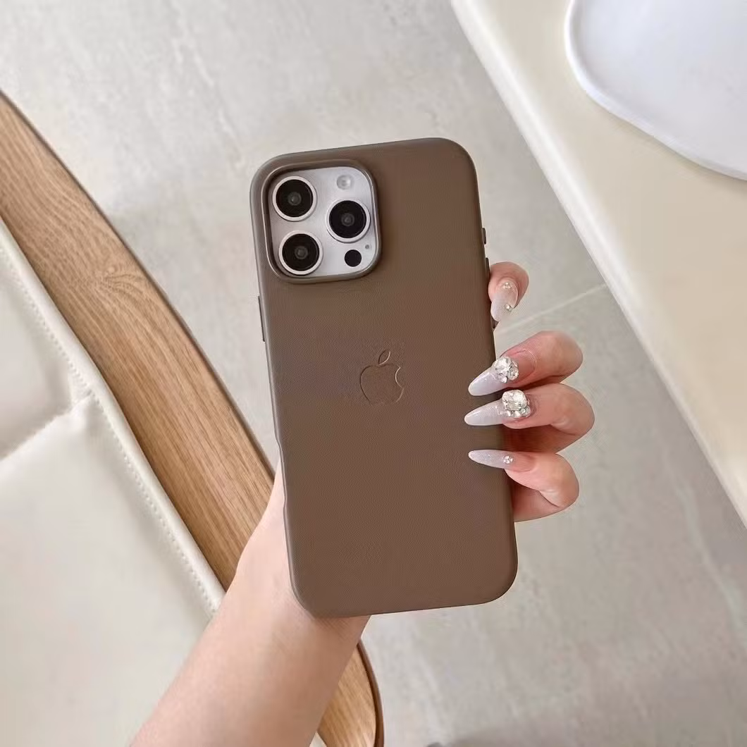 Mobile Phone Magsafe Leather Mobile Case for Phone 16 16PRO 16plus