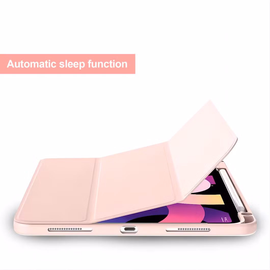 High Permeability Acrylic TPU Solid Color Bag with Pen Slot Air/iPad/PRO9.7-11 Protective Case