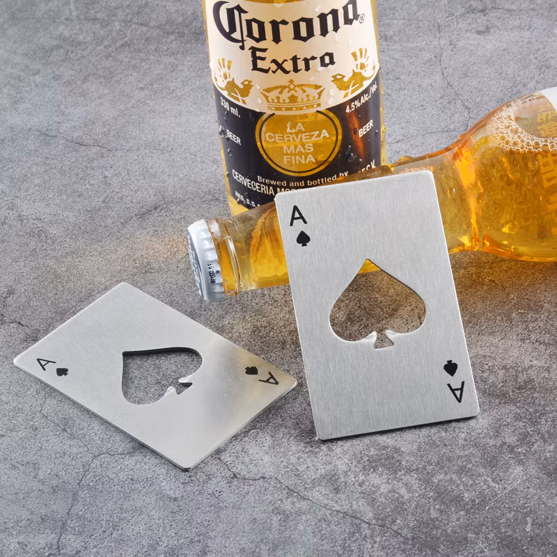 Creative Credit Card Beer Bottle Opener Ace Shape