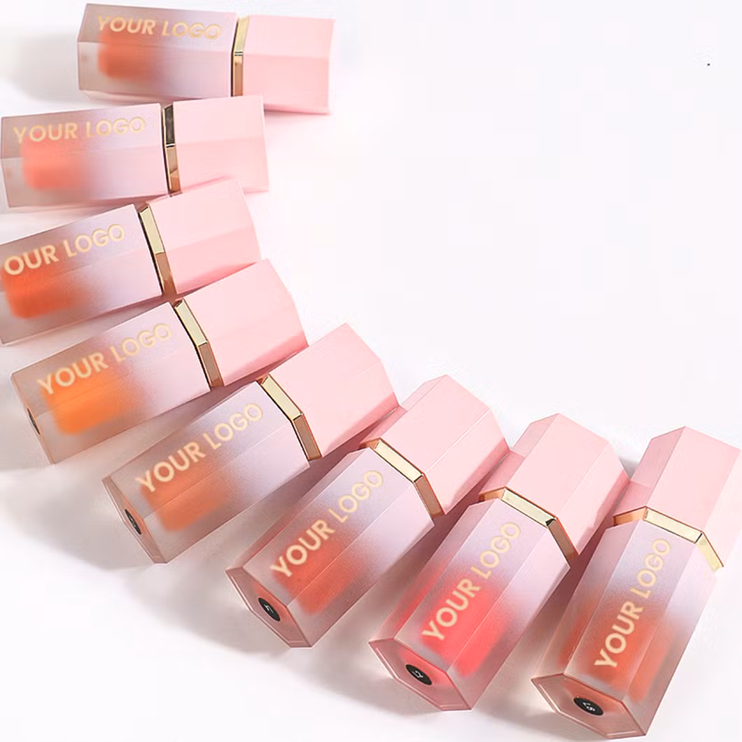 Hot Selling Cosmetics Cream Velvet Liquid Blusher for Liquid Blush