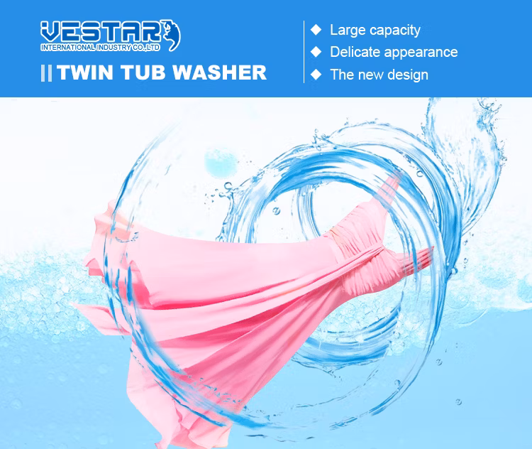 Dirt-Resistant Twin Tub Small Washing Machine