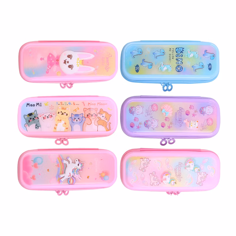 3D Animal Patterns Cute Student Stationery Pencil Case