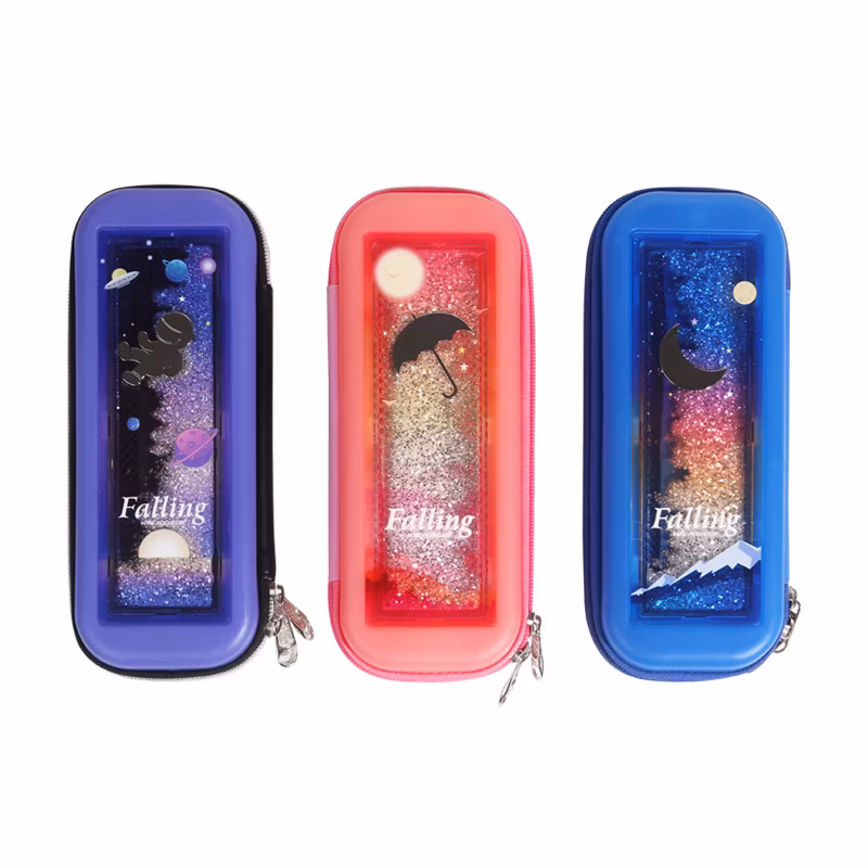 3D Pattern Boys and Girls Student Stationery Pencil Case