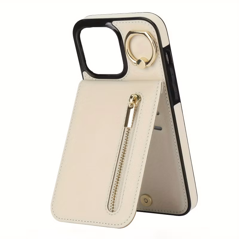 Promotional Factory Hot-Selling Luxurious Vintage Design Leather Anti-Slip Cover Phone Case