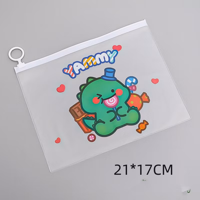 PVC Transparent Pen Box School Supplies Kawaii Waterproof Pencil Case