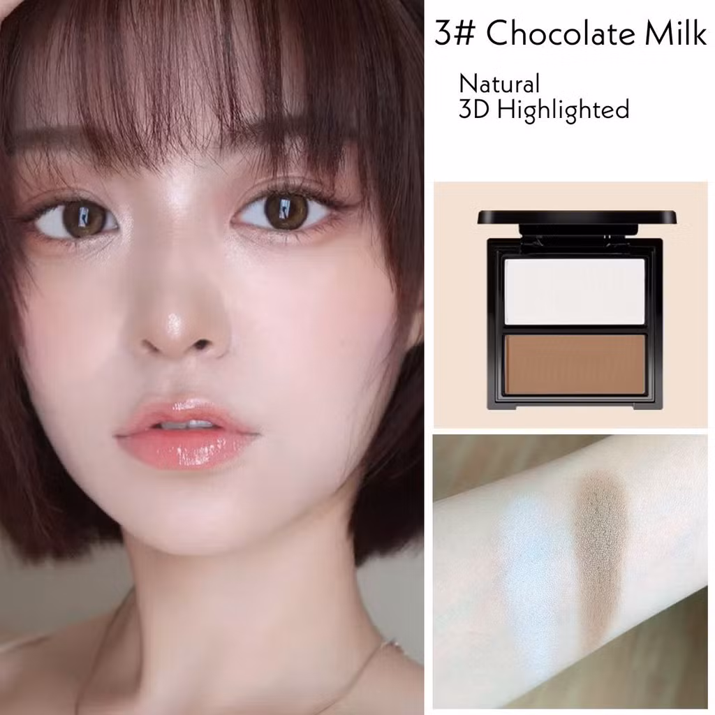 Cruelty-Free Matte Bronzer Waterproof Cosmetics Contour Powder